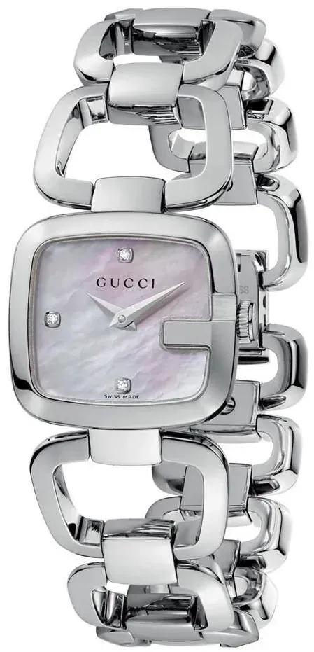 GUCCI G-Gucci Silber Weiß YA125502