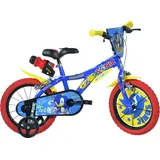 DINO BIKES 16 Zoll Kinderfahrrad Mountainbike Sonic - Blau