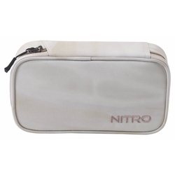 NITRO Federtasche Pencil Case XL, Federmäppchen, Schlampermäppchen, Faulenzer Box, Stifte Etui beige OTTO