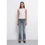 Mavi Damen Bella MID-Rise Jeans, grau 28/30 - 28W / 30L