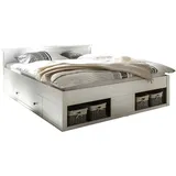 furn.design Hooge 180 x 200 cm Weiß