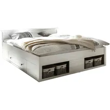 furn.design Hooge 180 x 200 cm Weiß