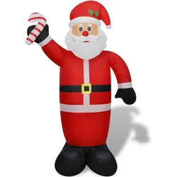 vidaXL Aufblasbarer Weihnachtsmann 240 cm