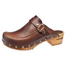 Sanita Wood-Lillen Open Clog Brown Gr.35 | 35