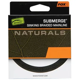 Fox Naturals Submerge Sinking Braided Mainline 65lb 0,38mm 29.5kg /