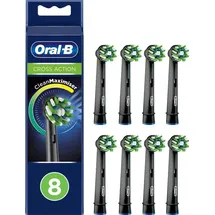 Oral-B CrossAction Aufsteckbürste schwarz 8 St.