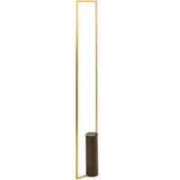 Beliani Stehlampe, Patricio Metall Gold