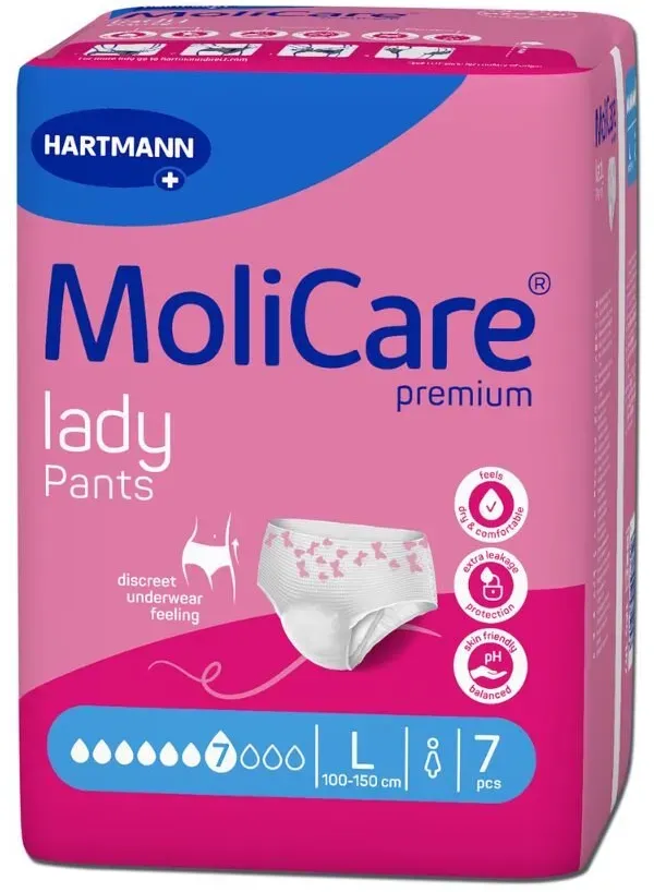 MoliCare Premium Lady Pants 7 Tropfen L, 28 Stück