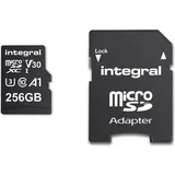 Integral INMSDX256G-100V30 256 GB Micro-SD-Karte MICROSDXC UHS-1 U3 CL10 V30 A1