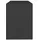 vidaXL Bartisch mit Glasplatte Schwarz 185x80x110 cm Poly Rattan