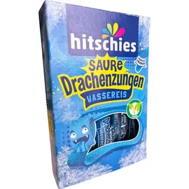 Hitschies Saure Drachenzungen Wassereis Zungenfärber 10x40 ml,