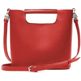 Gretchen Crocus Small Schultertasche Leder Rot/Beige