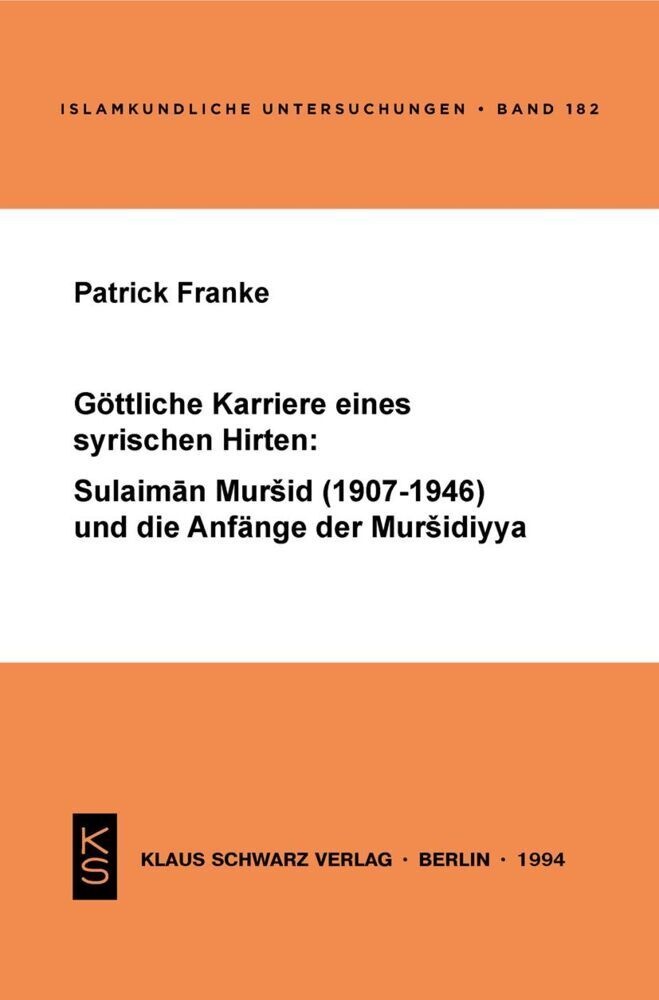 Göttliche Karriere Eines Syrischen Hirten - Patrick Franke  Kartoniert (TB)