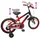 vidaXL Kinderfahrrad 16 Zoll blau/schwarz/rot