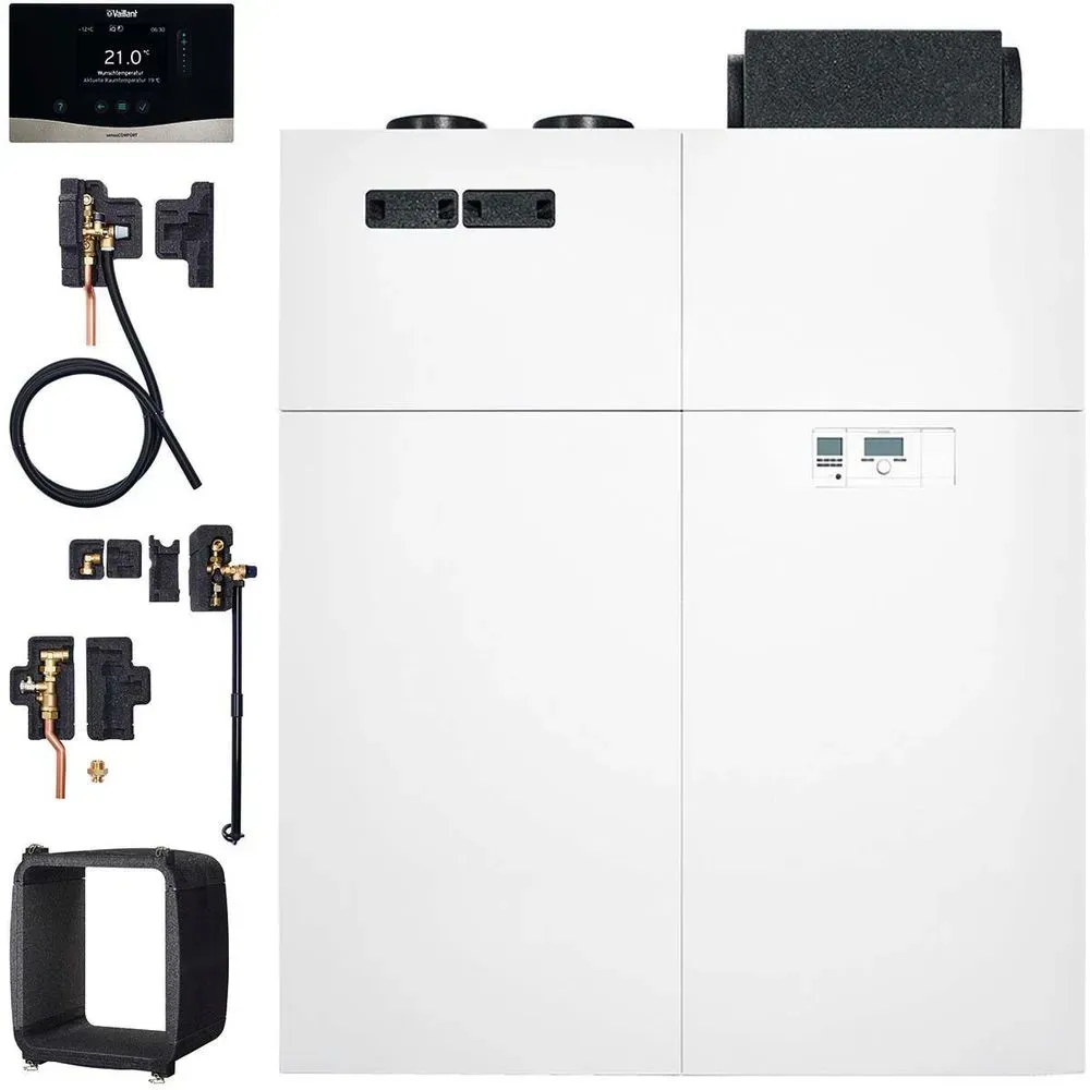 Vaillant Wärmepumpenpaket 4.9202 recoCOMPACT exclusive VWL 79/5 S2 mit integriertem Lüftungsgerät