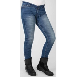 Bull-it SR6 Ocean Dames Motor Jeans, blauw, 44 Voorvrouw