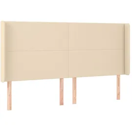 vidaXL Boxspringbett 200 x 200 cm Creme