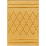 benuta Nest Outdoorteppich, Gelb, Textil, Rechteckig, 240x340 cm, Oeko-Tex® Standard 100, wasserabweisend, Teppiche & Böden, Teppiche, Outdoorteppiche