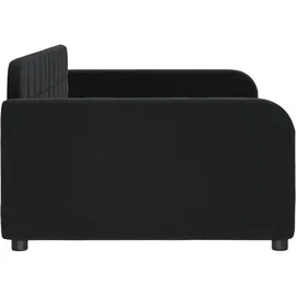 vidaXL Tagesbett 90 x 200 cm schwarz