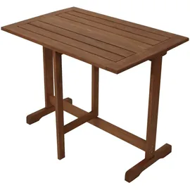 Freital Handels GmbH Klappentisch 90 x 60 x 0 cm Braun