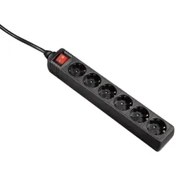 Hama Distribution Panel - Steckdosenleiste - Ausgangsanschlüsse: 6