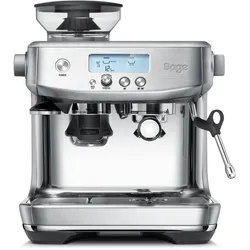 SAGE Espressomaschine "»The Barista Pro, SES878BSS4EEU1«", silber (edelstahlfarben), 2 Tasse(n), Kaffeemaschinen, Gebürstetes Edelstahl
