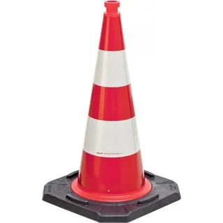 MORAVIA MORION-Reflexkegel-EU 500Typ A, rot-weiss reflekt.