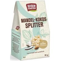Rosengarten Mandel-Kokos-Splitter mit weißer Schokolade bio