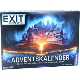 Kosmos EXIT Das Spiel Adventskalender 2021 - Die Jagd nach dem goldenen Buch