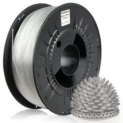 MIDORI® 3D Drucker 1,75mm PETG Filament 1kg Spule Rolle Premium Transparent