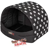 HobbyDog BUSCWL5 Souffleur + Spieltau gratis Hundehöhle Katzenhöhle Hundebett Katzenbett Hundehaus Schlafplatz Hundekorb Hund Haus Hundehütte S-XL (M (50 x 38 cm))