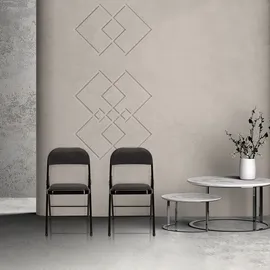 HJH Office Tudela 4er Set schwarz