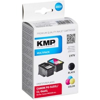 KMP C97V kompatibel zu Canon PG-545XL schwarz + CL-546XL CMY