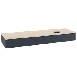 Villeroy & Boch Antao Waschbeckenunterschrank K16_1 1600x190x500mm K16113HG mit Struktur FK/AP: HG/3