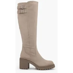 Weitschaftstiefel - Damen - taupe - 38W