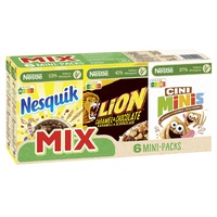 Nestlé Mix Cerealien Mini Packs, 1er Pack 200 g (à 4 x 30g, 2 x 40g)