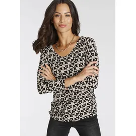 LAURA SCOTT 3/4-Arm-Shirt Schwarz 42