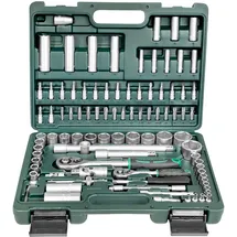 Brüder Mannesmann Werkzeuge Steckschlüsselsatz 94-tlg., 1/4+1/2 | M98410