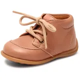 Bisgaard Jungen Unisex Kinder Luca lace First Walker Shoe, Nude, 20 EU