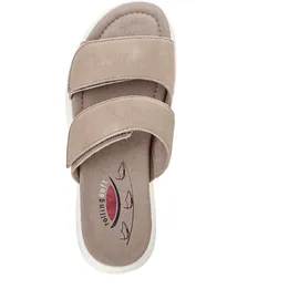 Gabor Rollingsoft Pantolette 66.811.30, Samtchevreau (Veloursleder), Sand (Micro) 40 1⁄2 / beige 40,5
