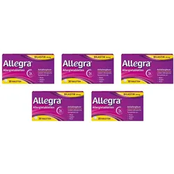 Allegra - schnell bei Heuschnupfen & ganzjährigen Allergien