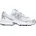 White/Silver Metallic