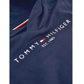 Tommy Hilfiger Kids Tommy Hilfiger Kinder Unisex Hoodie Essential mit Kapuze, Blau (Twilight Navy), 3 Jahre