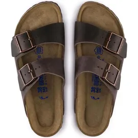 Birkenstock Arizona Weichbettung Naturleder geölt schwarz 43
