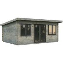 Palmako Gartenhaus Lisandra 5,78 x 4,51 m Grau