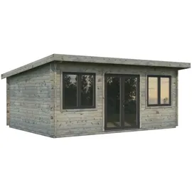 Palmako Gartenhaus Lisandra 5,78 x 4,51 m Grau