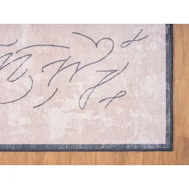Myflair Teppich "Mira, LAGERRÄUMUNG", grau (grau,braun,schwarz), B:160cm H:10mm L:230cm, Polyester, MYFLAIR MÖBEL & ACCESSOIRES, Teppiche, Teppich, bedruckt, modernes Design, In- & Outdoor geeignet, waschbar
