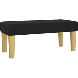 vidaXL Boxspringbett 100 x 200 cm Schwarz