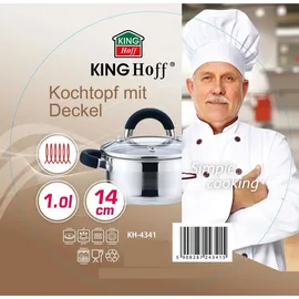 OEM Kinghoff Kochtopf 1,0 l 14 cm rund
