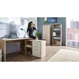Finori Eckschreibtisch LONDON 1 Braun